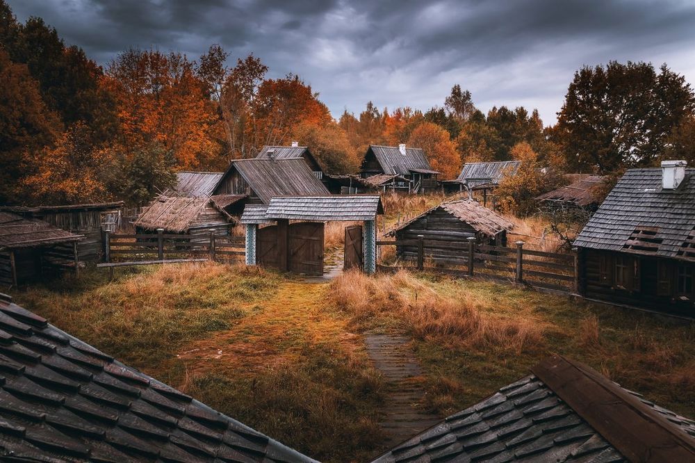 Урочище Лосковское, Новоржевский район. Путешествие в кинодеревню.