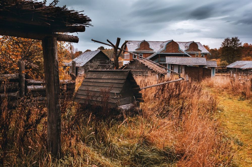 Урочище Лосковское, Новоржевский район. Путешествие в кинодеревню.