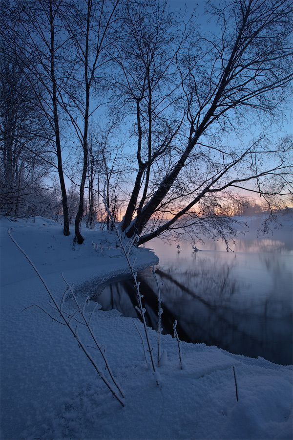 морозное утро на Истре