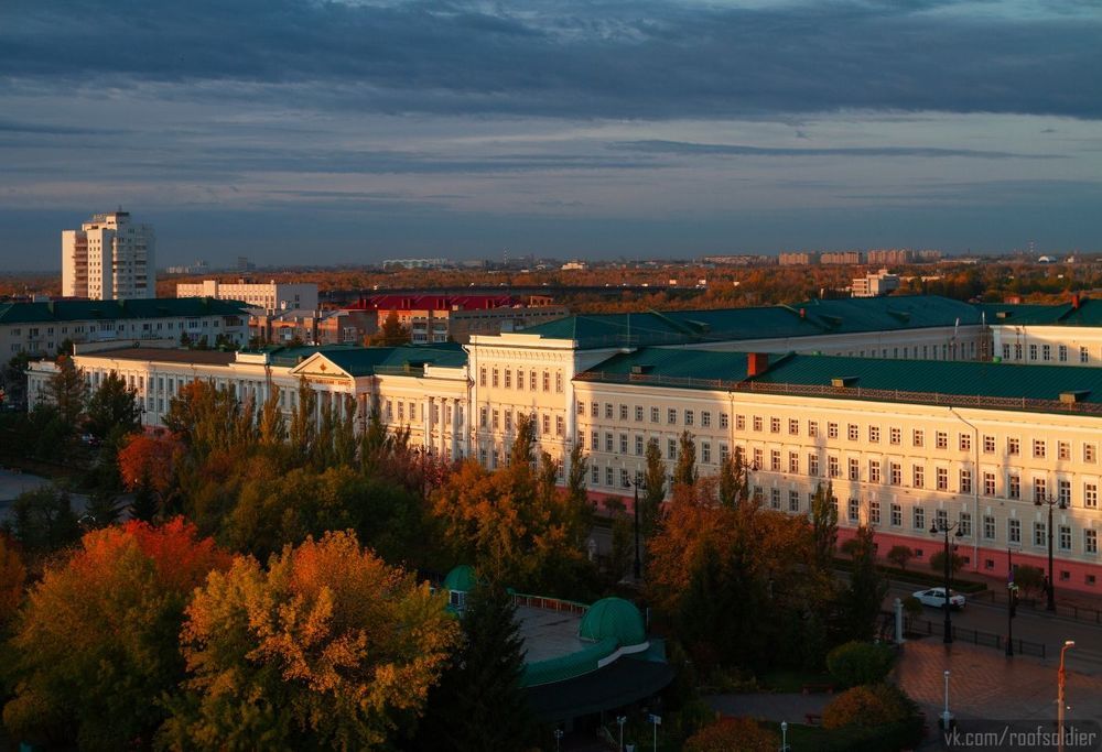 Осень в Омске