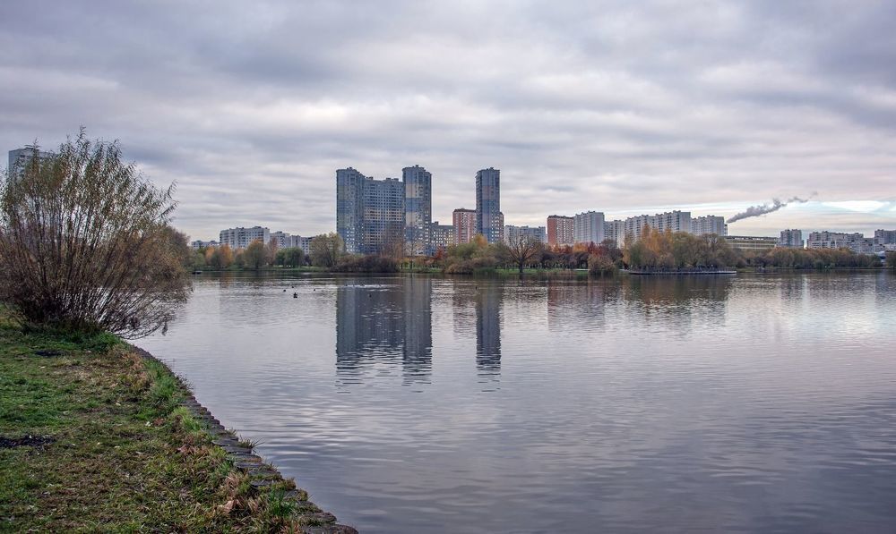 Утром в парке Южного Бутово