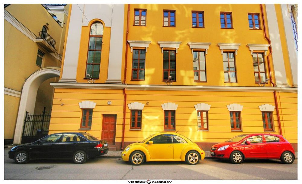 Москва, центр, новоделы.