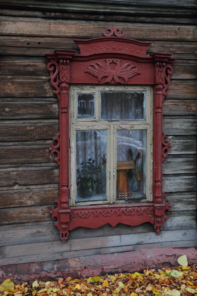 в городе осень