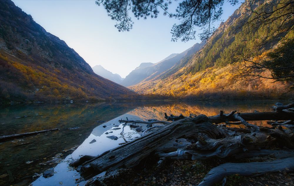 Осень на Бадукских озерах.