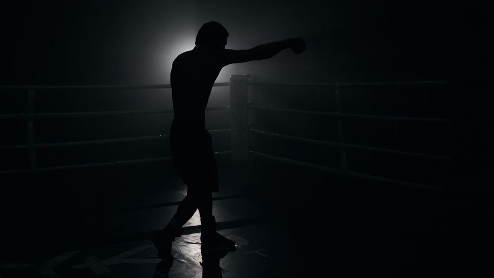 Boxing, professional fighter