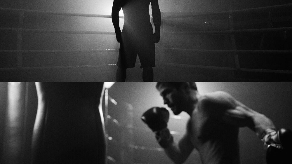 Boxing, professional fighter