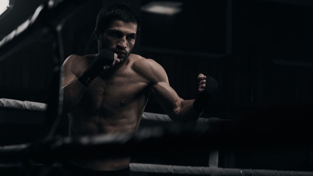 Boxing, professional fighter