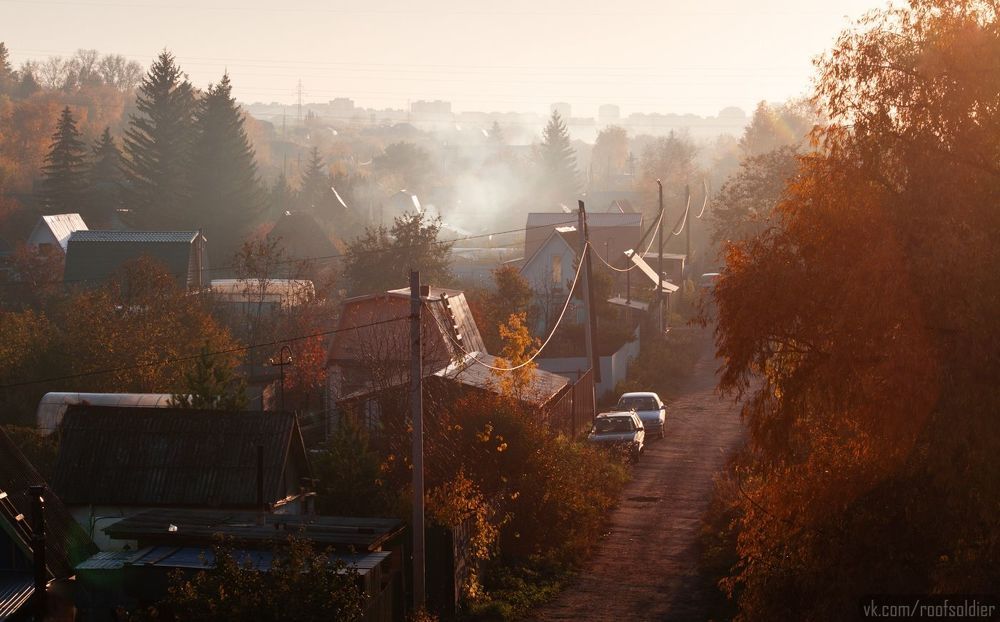 Осень в Омске
