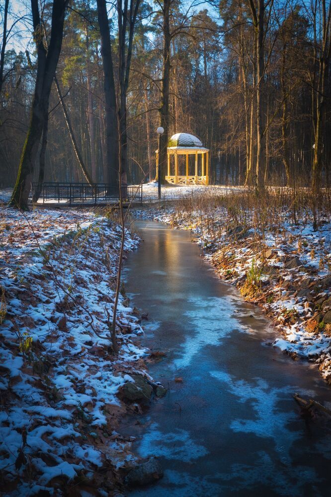 В парке декабрь