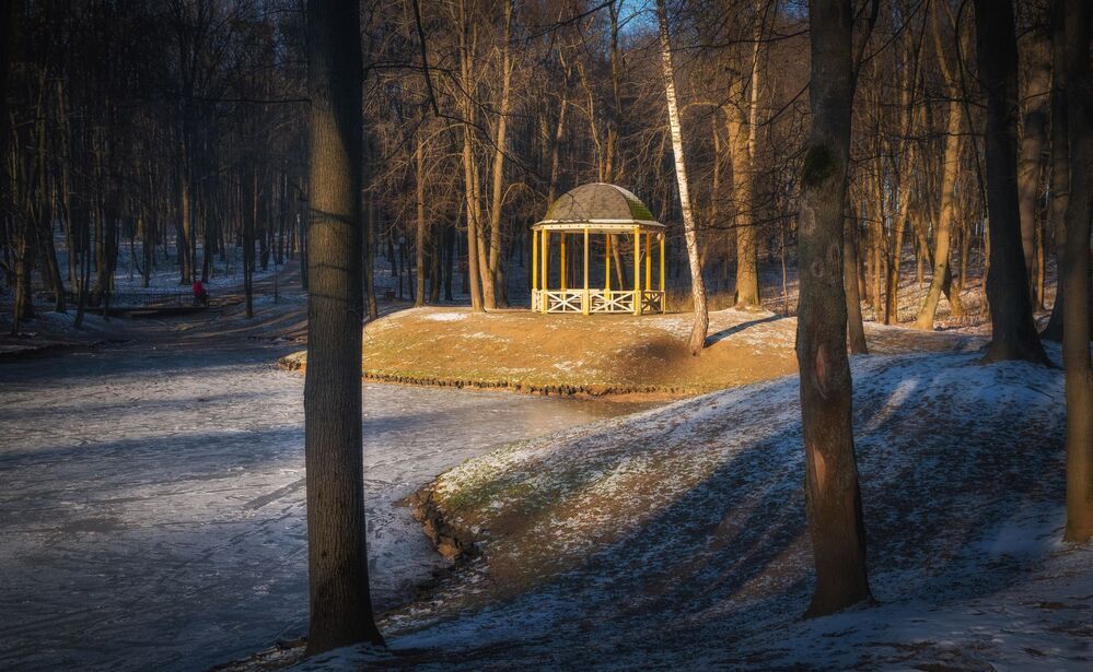 В парке декабрь