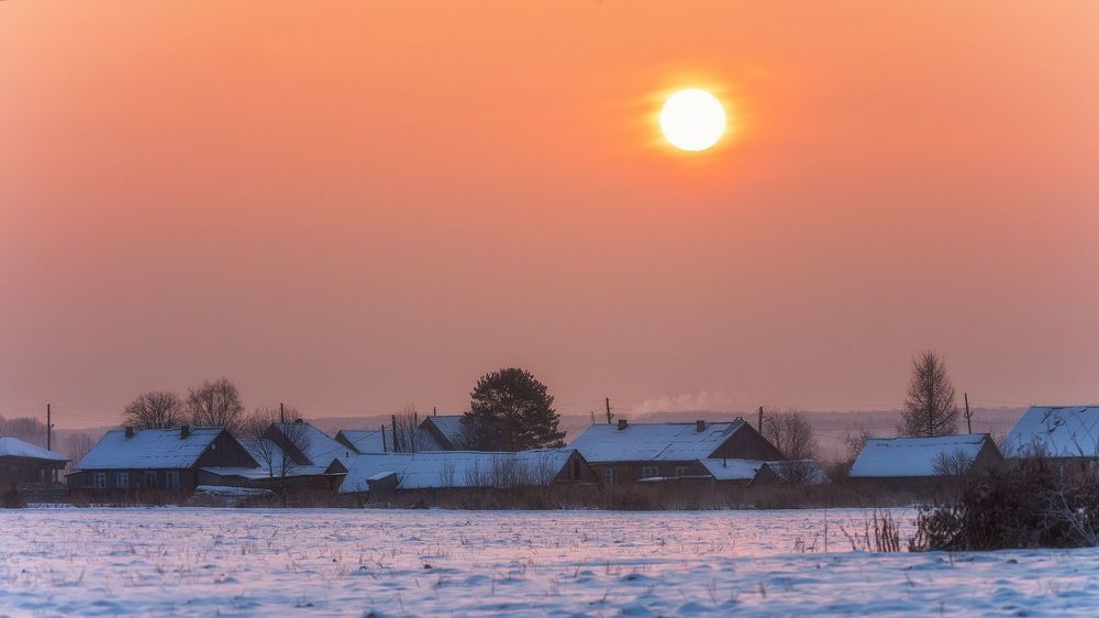 Зимний рассвет