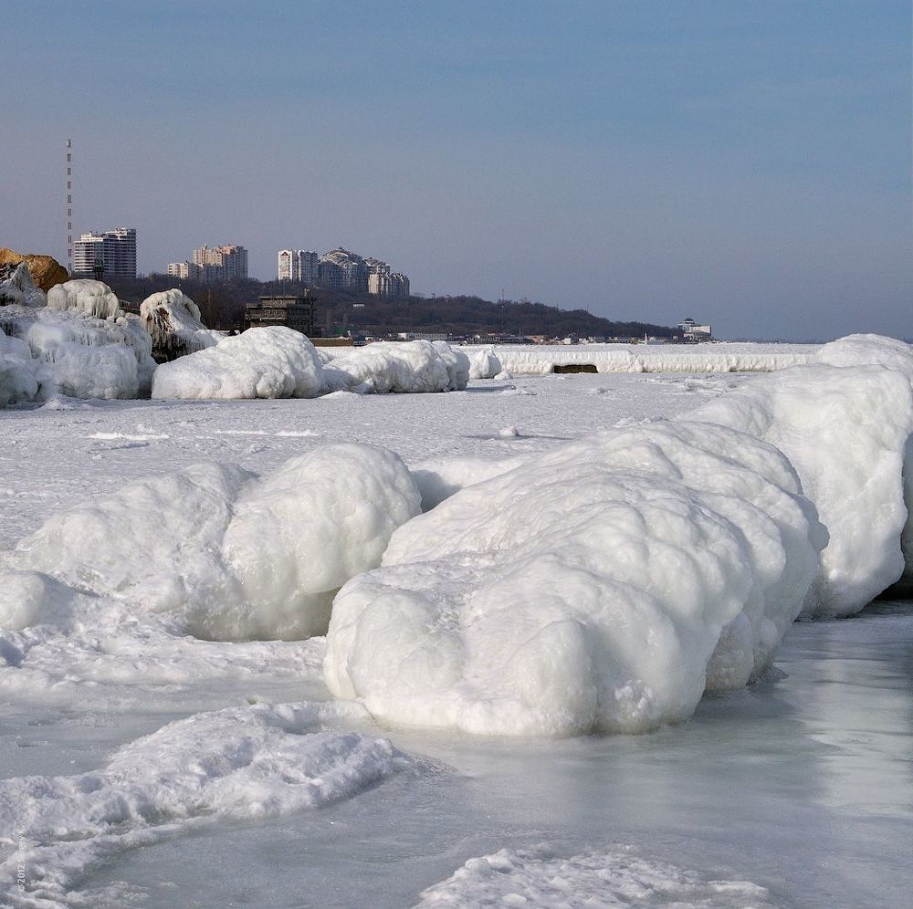 Морозное море...