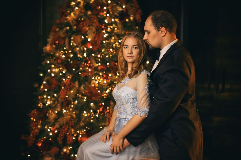 Christmas party for two