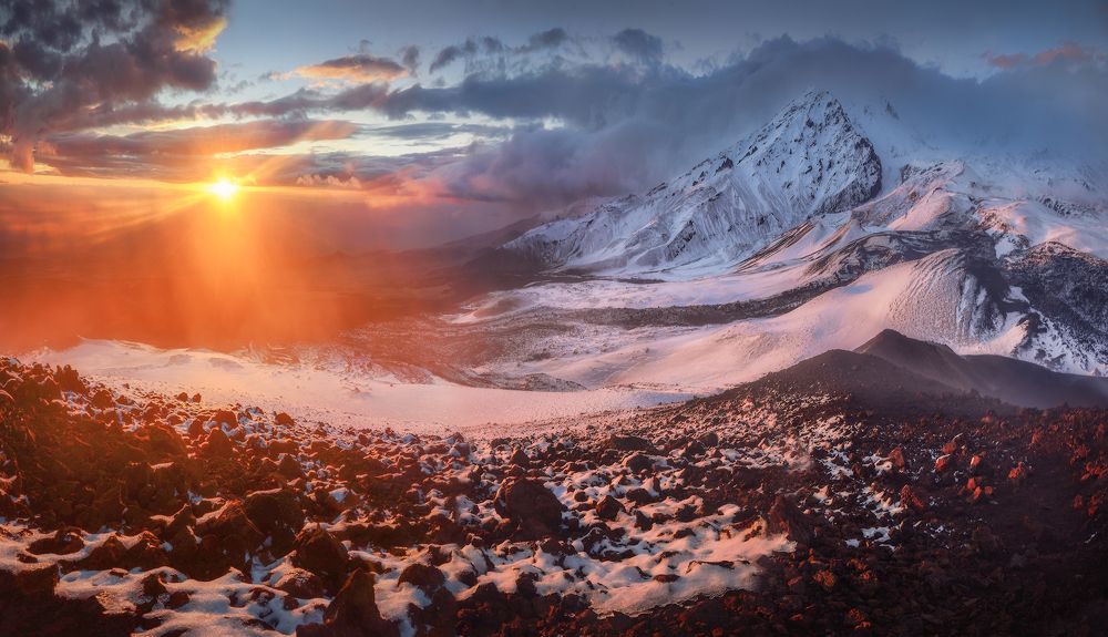 Камчатка. Плато Толбачика.