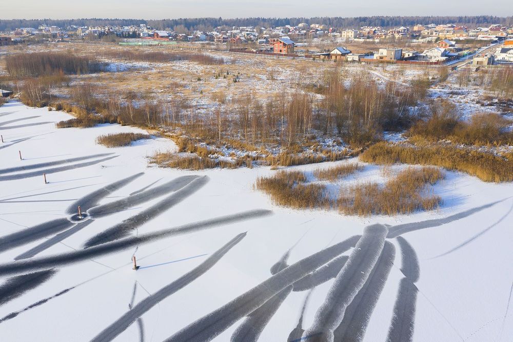 На Клязминском водохранилище