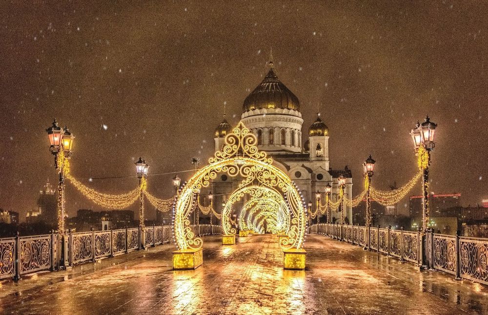 Новогодняя Москва