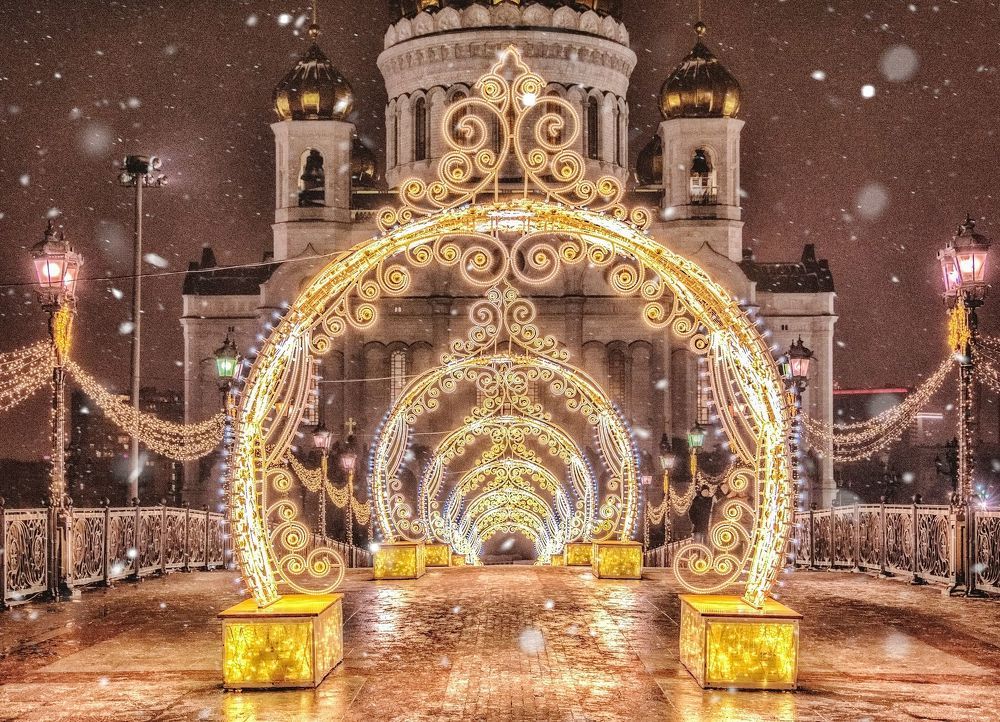 Новогодняя Москва