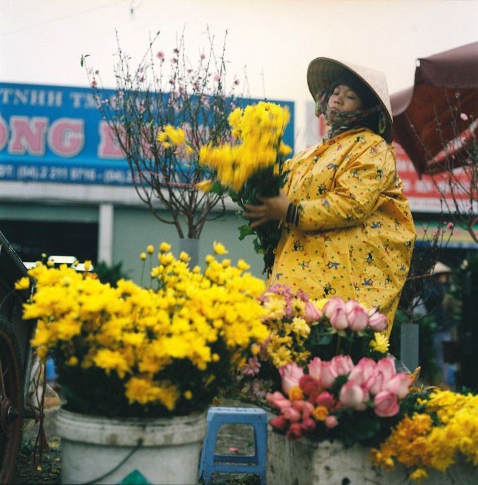 Quang Ba Flower market on Lunar New Year 2012