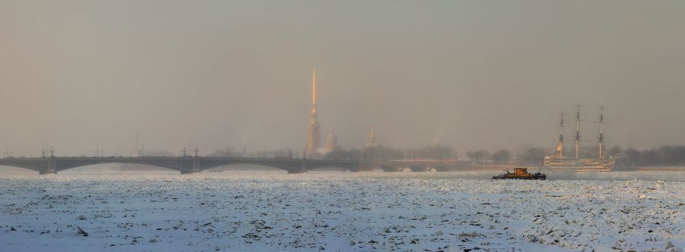Невская, зимняя.
