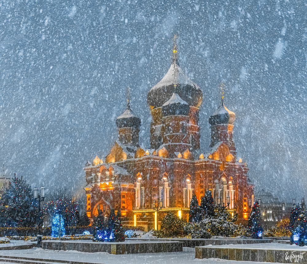Снегопад в Туле