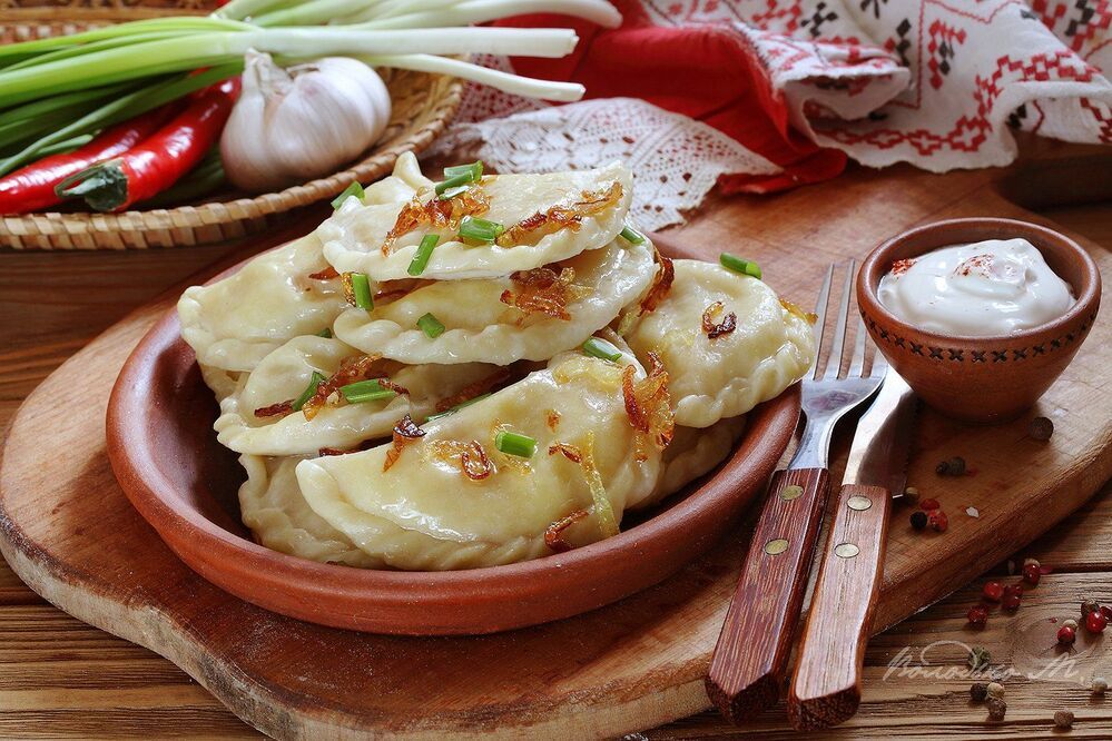 Вареники с картошкой