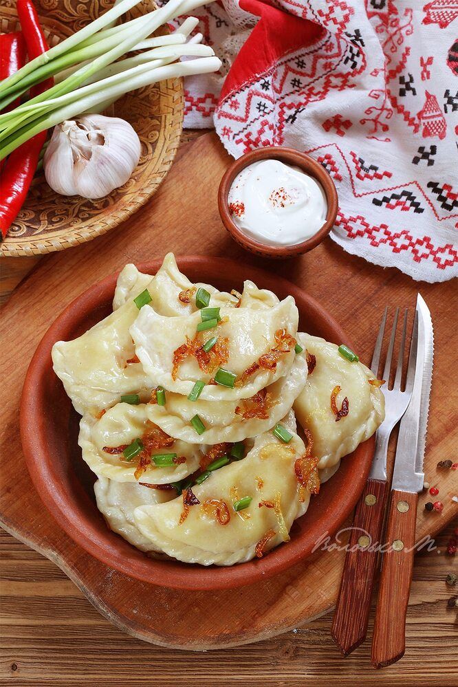 Вареники с картошкой