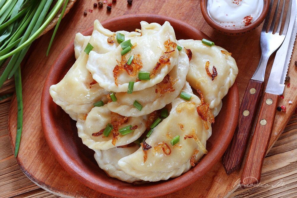 Вареники с картошкой