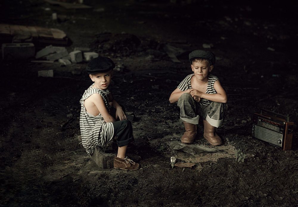 Homeless boys
