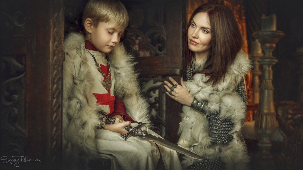 - Ты сможешь, сынок...