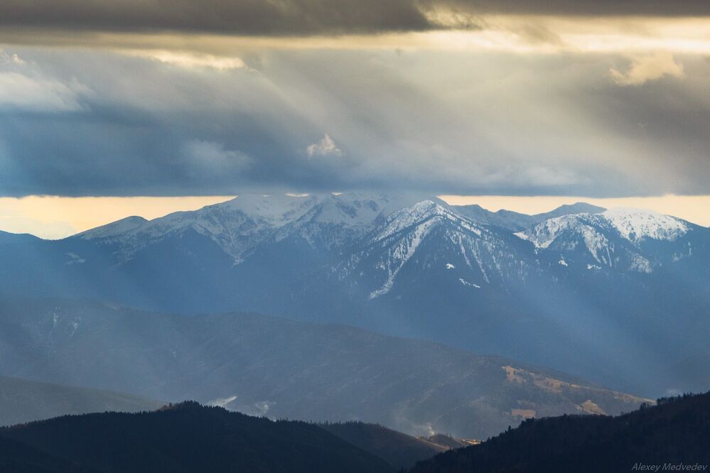Мармаросы, вид с Петроса