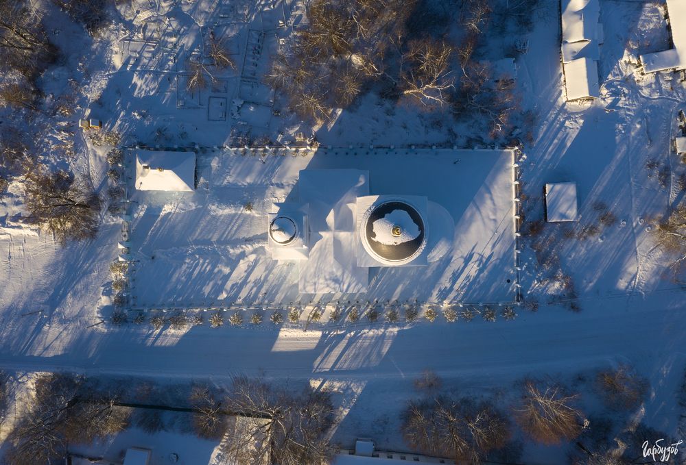 Одоевский район, Сомово. Церковь Покрова Богородицы.