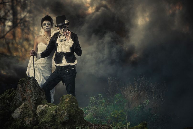 Helloween wedding