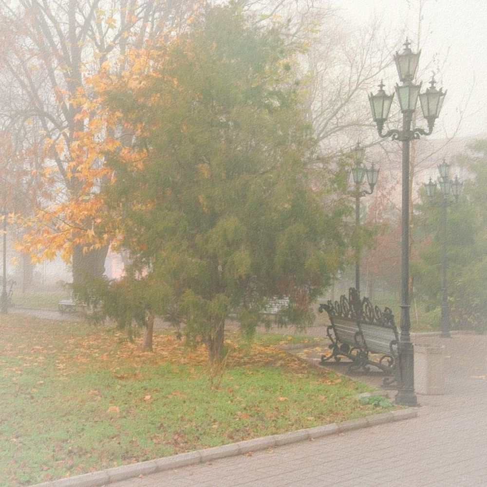 Акварель осеннего Бердянска