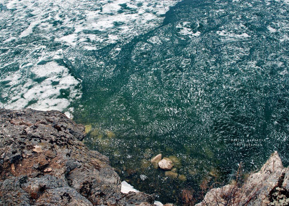 разные состояния воды Байкала