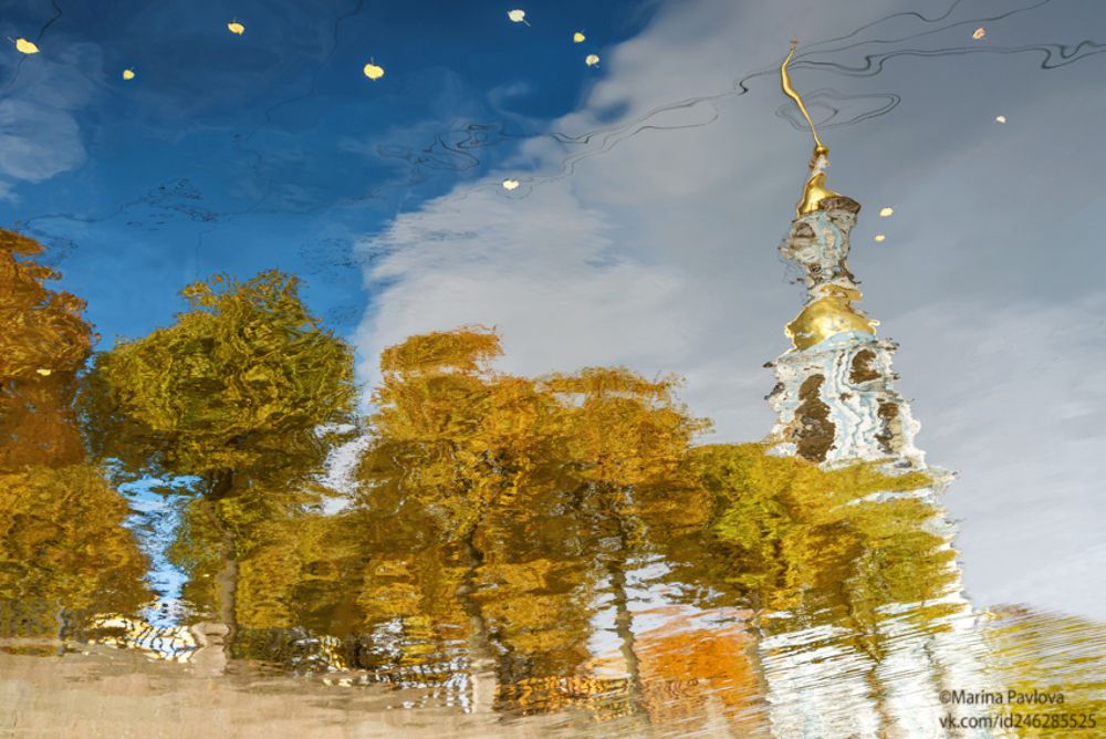 Осенний акварельный Петербург...