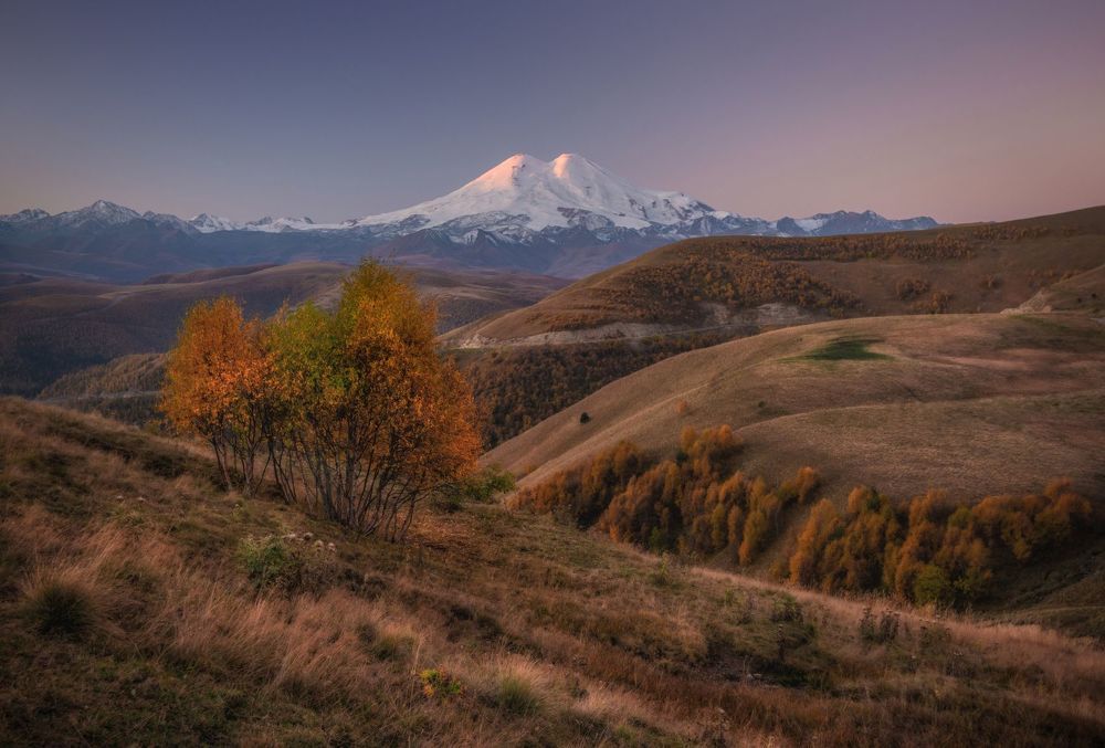 Осенние пейзажи Приэльбрусья.