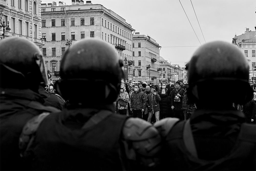Митинг Санкт Петербург 2021