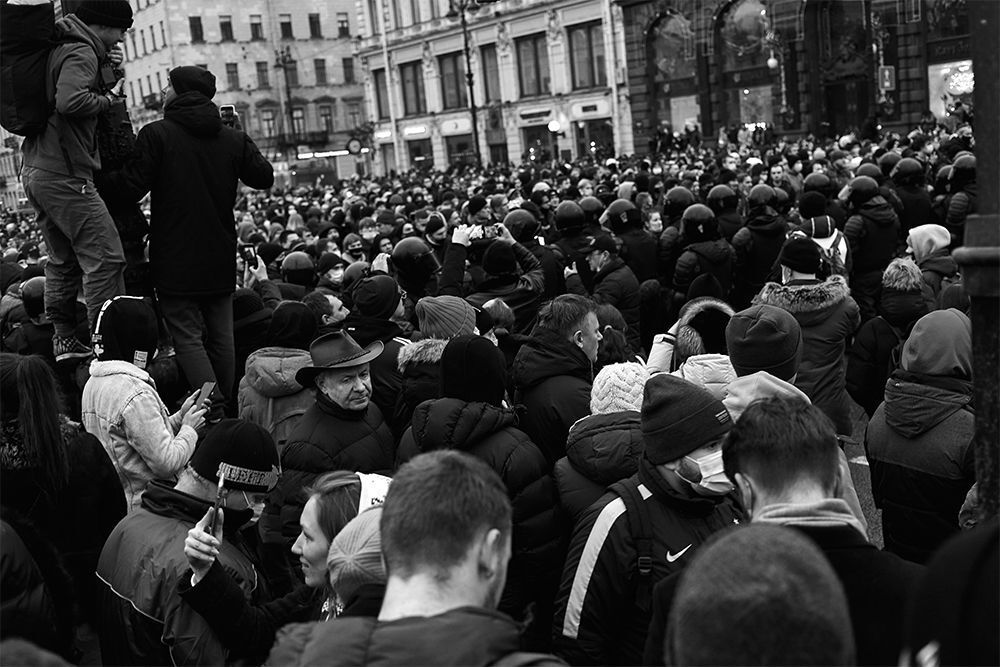 Митинг Санкт Петербург 2021