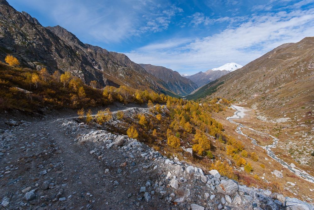 Осень в ущелье Адылсу