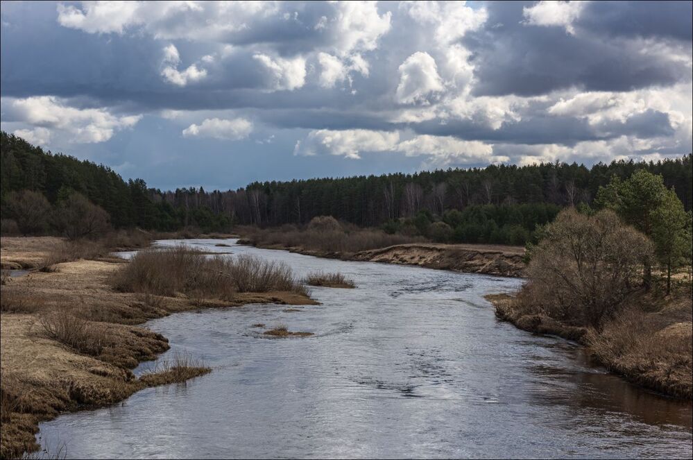 Много обещающее весеннее небо