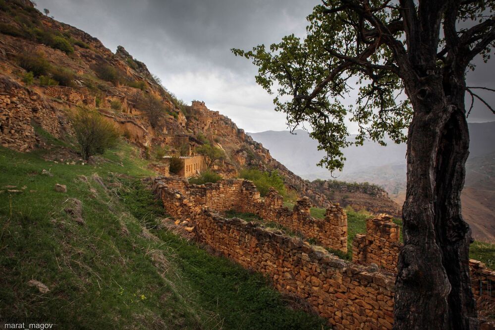 Старый аул Гамсутль..