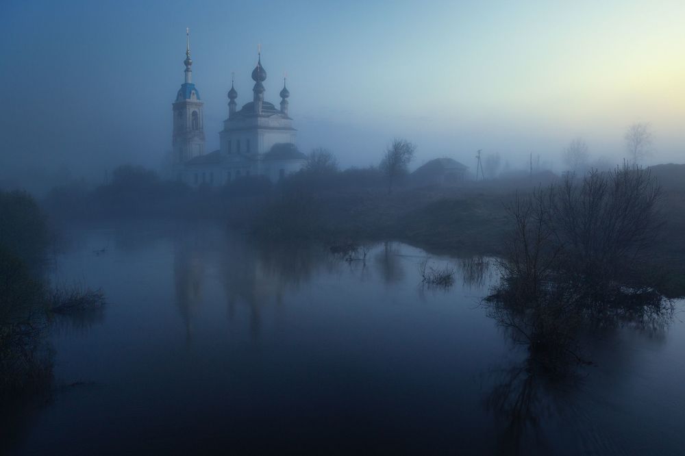 Весеннее утро в с. Савинское