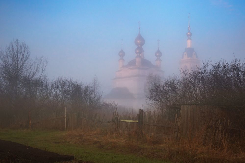 Весеннее утро в с. Савинское