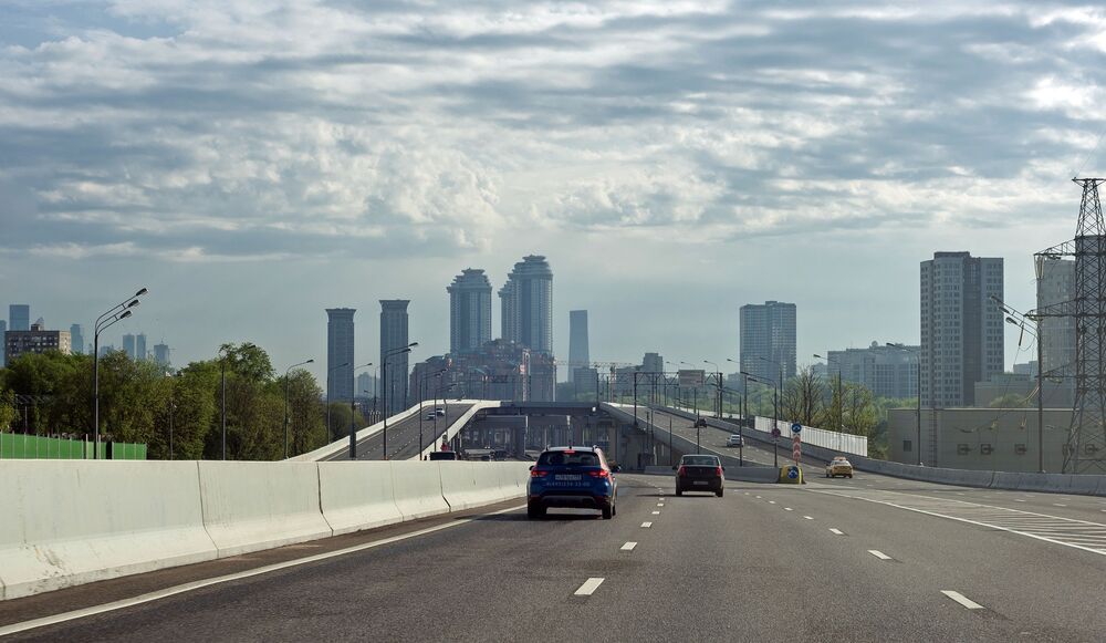 Москва через лобовое