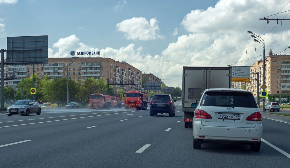 Москва через лобовое