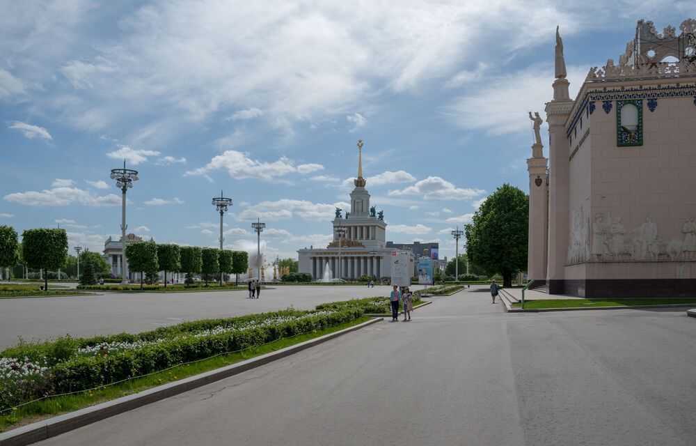 На ВДНХ