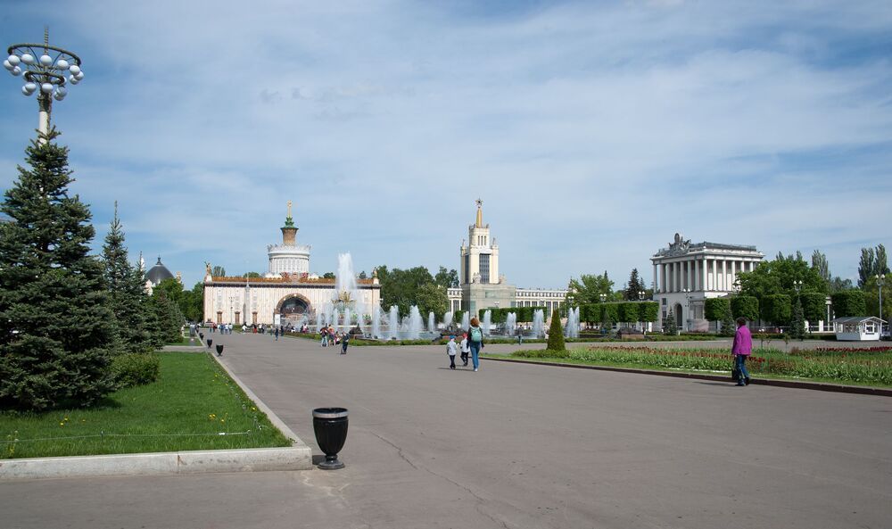 На ВДНХ