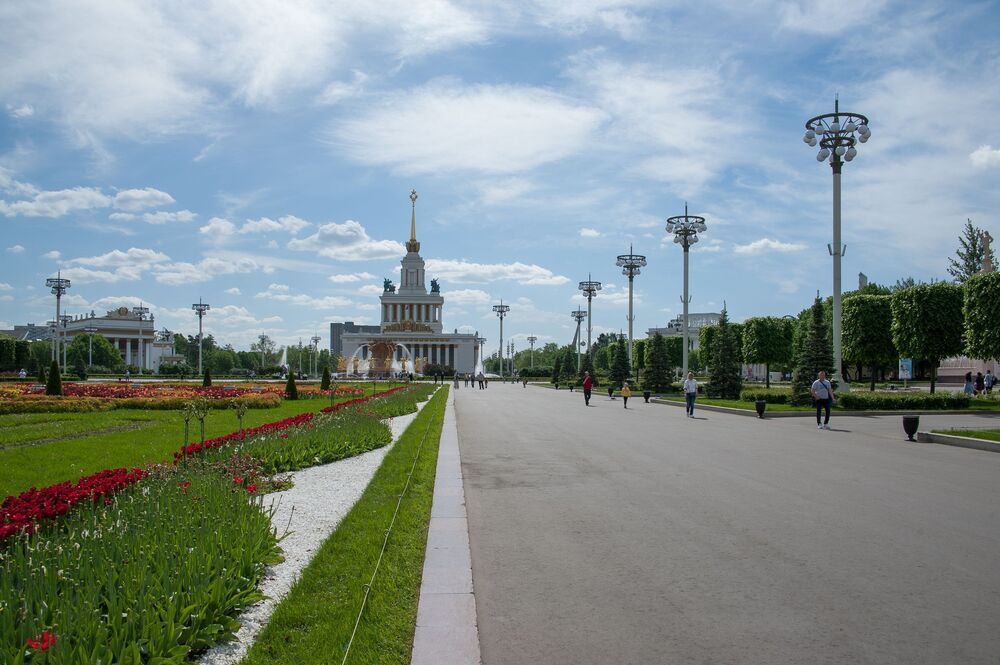 На ВДНХ