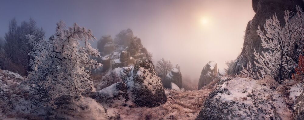 Южная Демерджи, панорама 1 ряд