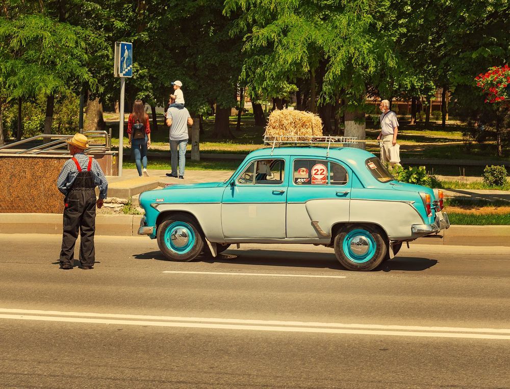Выставка ретро автомобилей